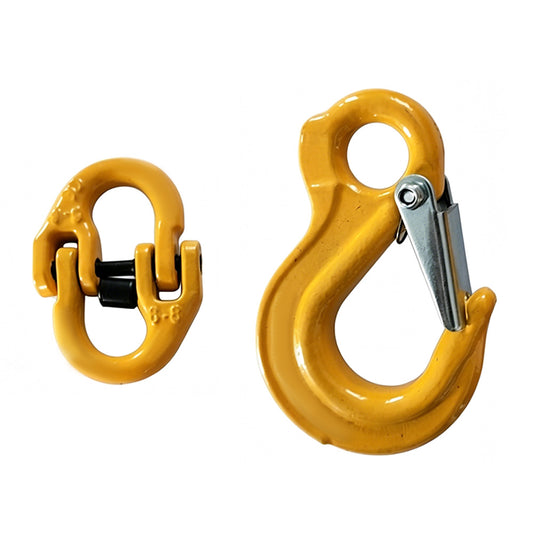 2Pcs Hammerlock Link with Slip Hook for RV Trailer Towing Connection and Extension