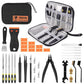 43-Piece Professional 3D Printer Tool Kit for Maintenance and Model Finishing