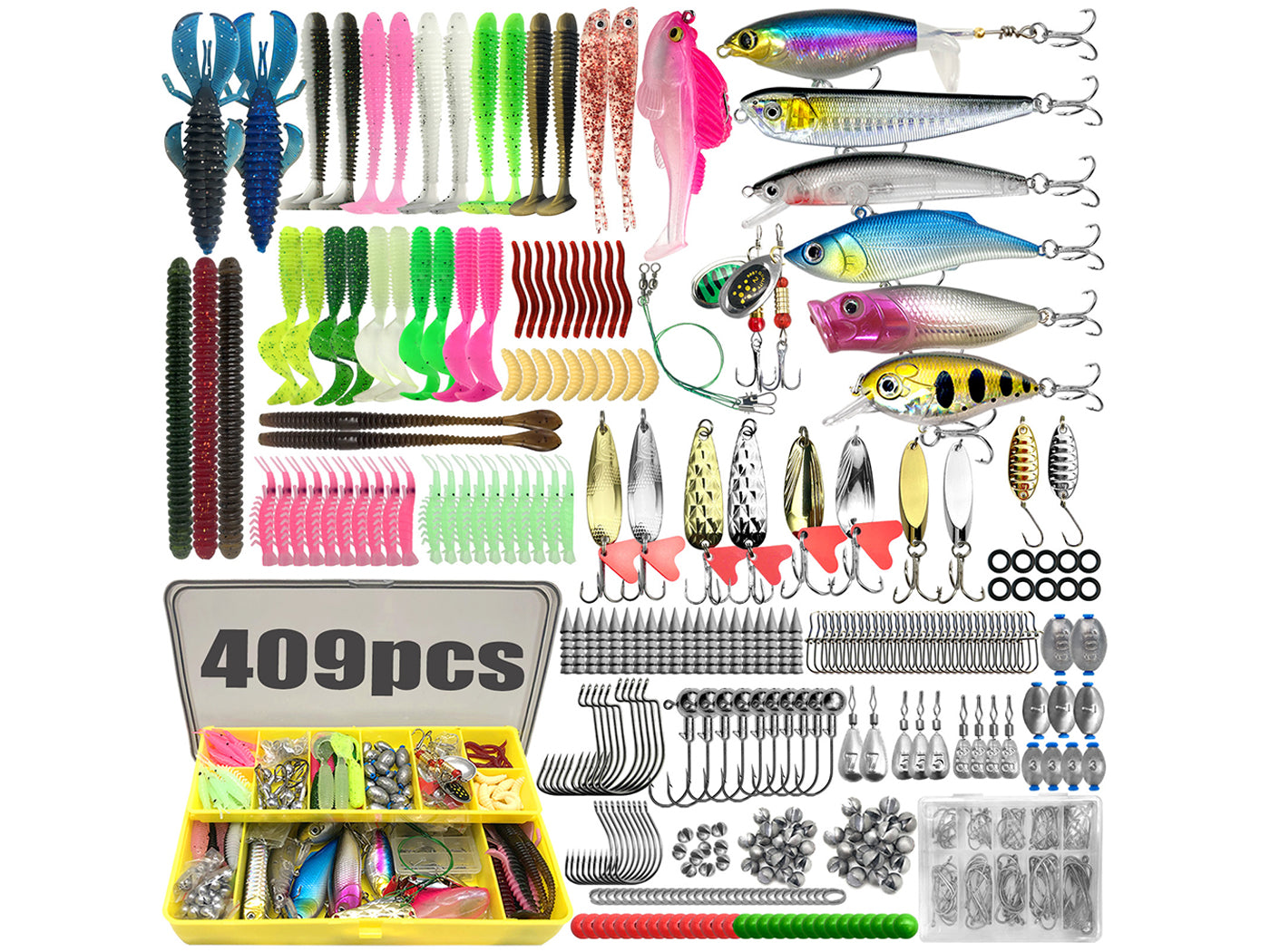 Fishing Lure Tackle Bait Kit