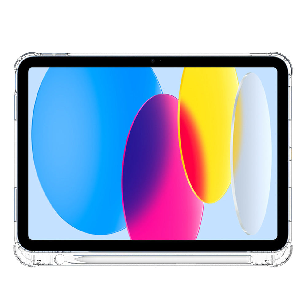 Clear Case for iPad A16 11 Inch 2025 10th Gen 10 9 Inch 2022 with Pencil Slot