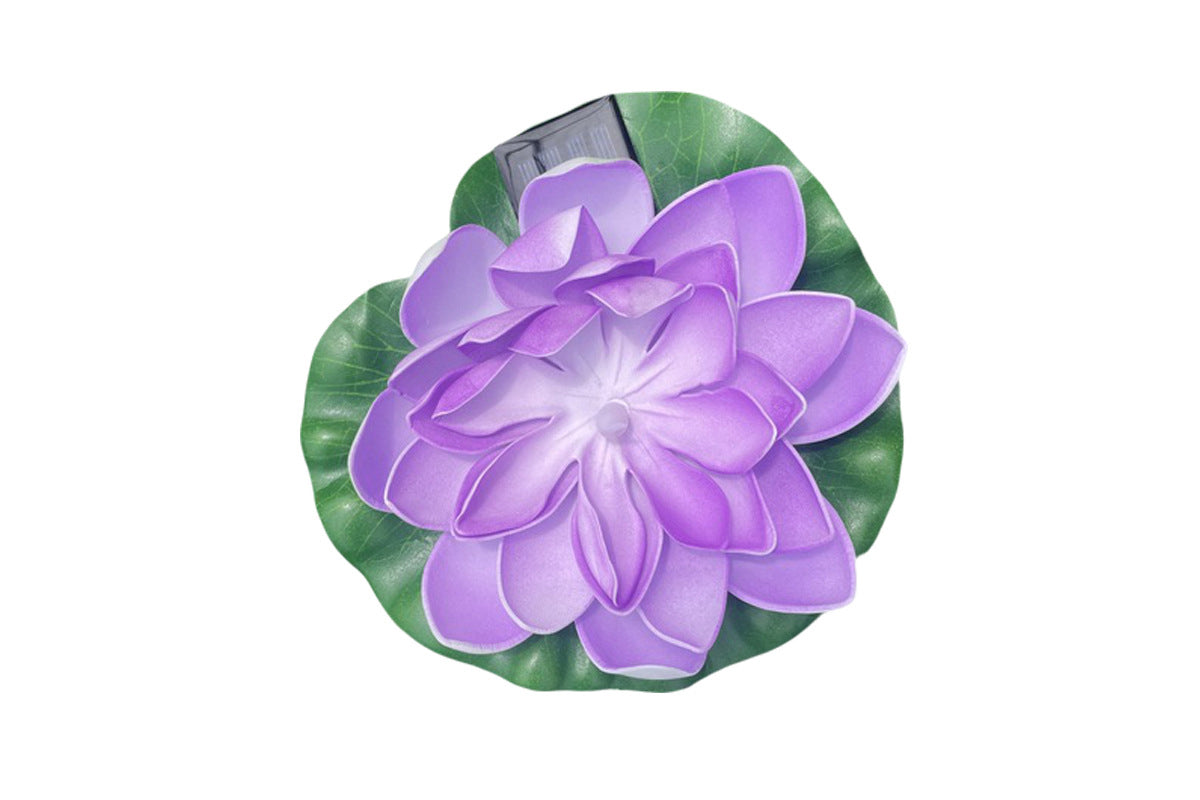 Solar Floating Lotus Light Solar Powered Floating Flower Light