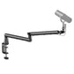 Microphone Boom Arm Low Profile Adjustable Stick Microphone Arm Stand