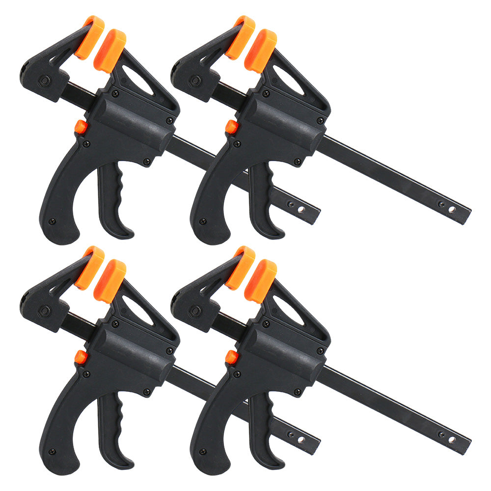4 Pack Mini Bar Clamps for Woodworking F Type Clamps for Manual Work DIY Handmade Craft