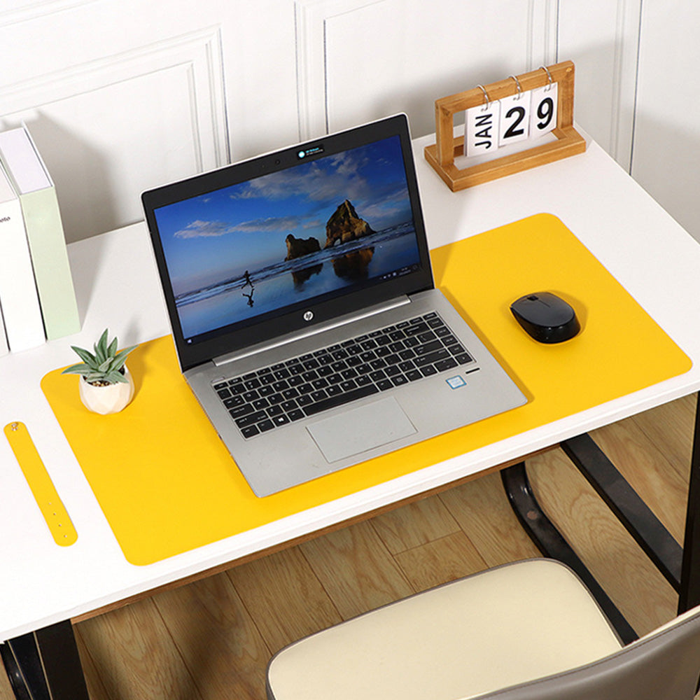 Large PU Leather Desk Mat Waterproof Non Slip Mouse Pad for Office Home