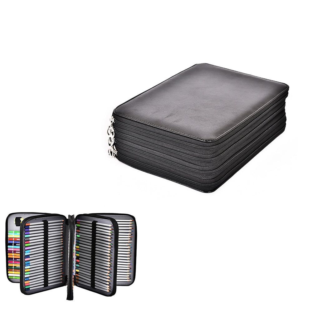 184 Slot Foldable Large Capacity Pencil Case Makeup Bag and Storage Organizer