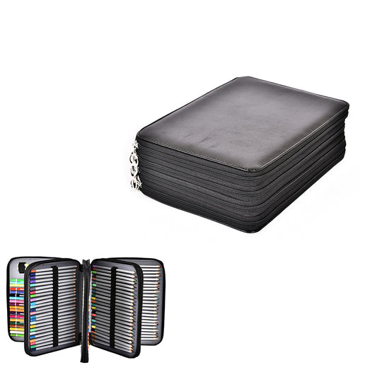 184 Slot Foldable Large Capacity Pencil Case Makeup Bag and Storage Organizer
