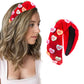 Love Heart Wide Knot Headbands for Women and Girls