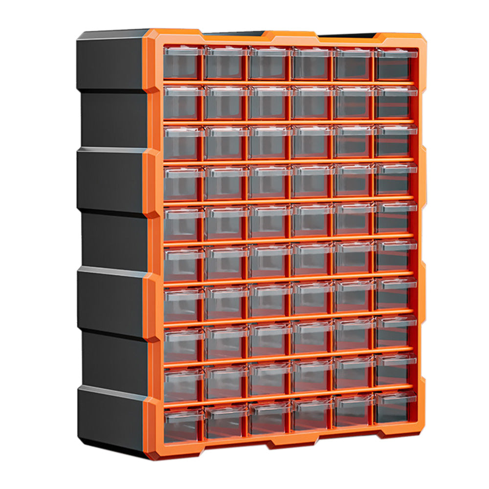 60 Drawer Small Parts Organizer Durable Storage Drawer Cabinet for Tools
