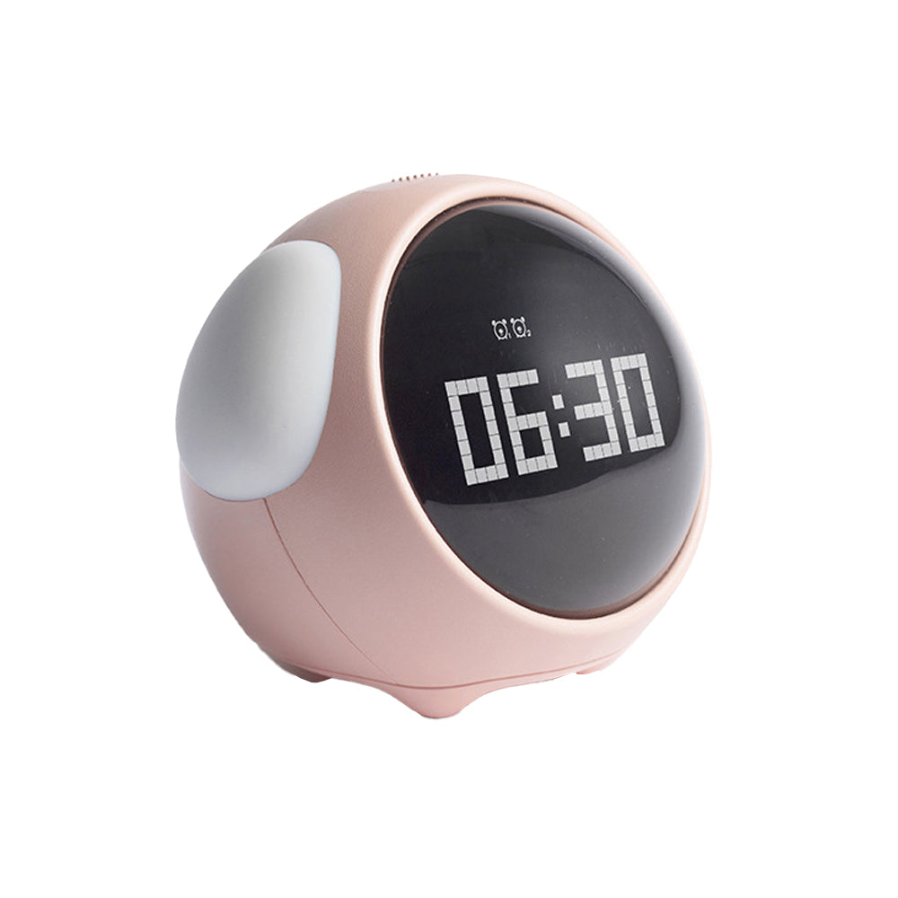 Adjustable Brightness Voice-Activated Temperature Detection Wake-up Alarm Clock