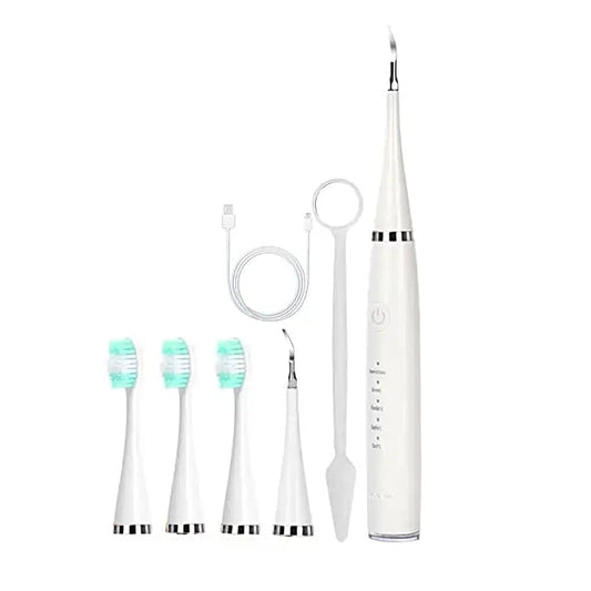 6 in 1 Electric Ultrasonic Dental Calculus Remover Teeth Cleaner