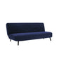 Armless Solid Color Stretch Folding Sofa Bed Cover