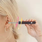 Wireless Ear Wax Removal Visual Ear Pick 6 LED Endoscope Otoscope with 8 Handheld Ear Sets