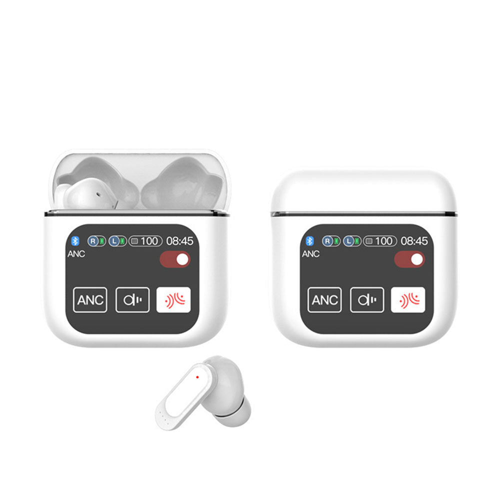 Bluetooth 5.4 Wireless Earbuds Stereo Bass Headphones With Touch Screen