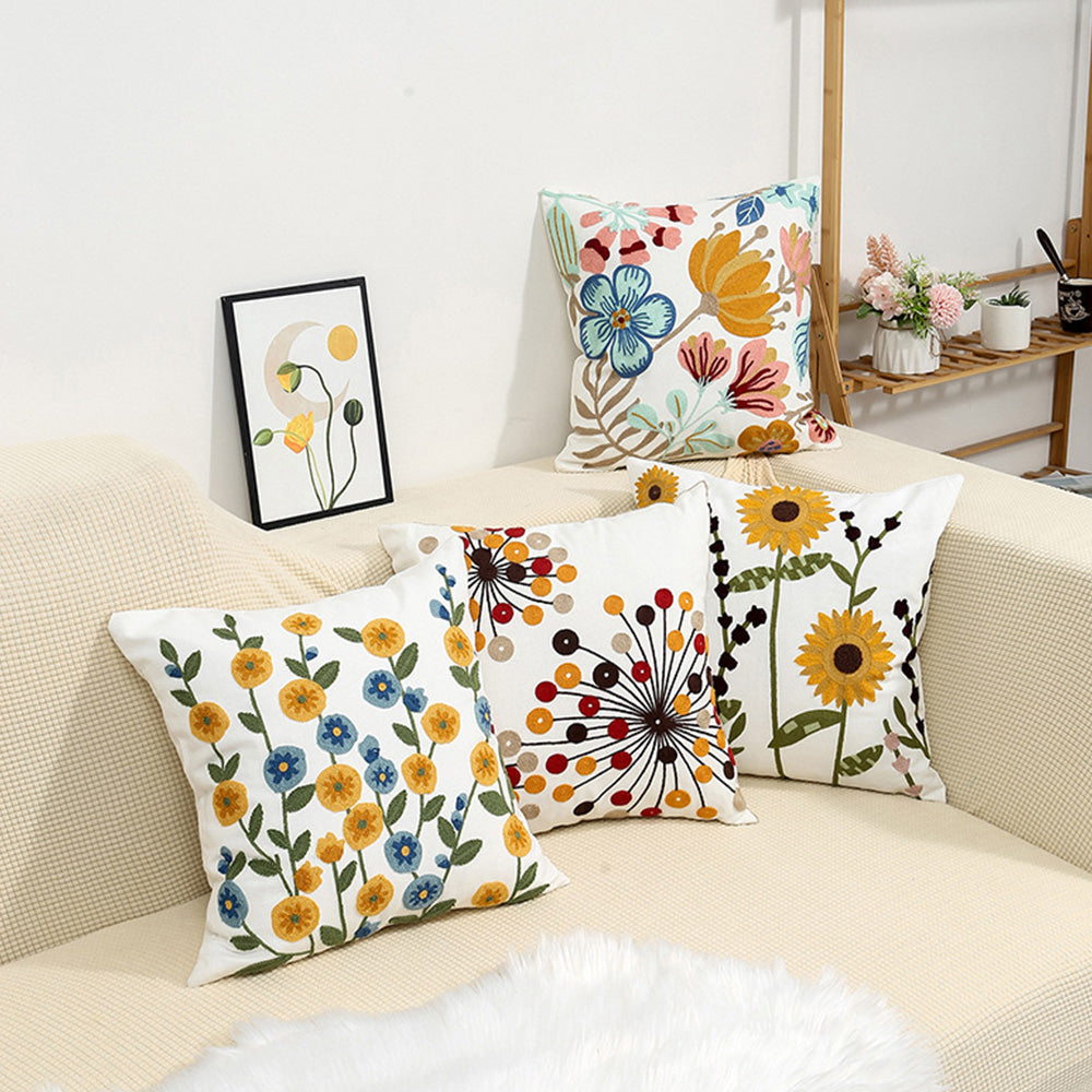 4Pcs Nordic Embroidered Cushion Covers
