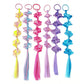 6pcs Girls Braided Hair Extensions Cute Ponytail Accessories for Daily Wear