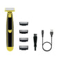 Men Electric Full Body Washed Wet and Dry Shaver Rotary Facial Shaver