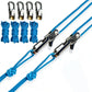 6PCS Rope Tensioner Kit Guyline Tightener Camping Rope Lock Set