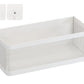 No-Drill Wall-Mounted Metal Storage Rack for Kitchen & Bathroom Garlic Ginger Green Onion Organizer