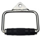Single D Stirrup Handle with Rubber Grips for Cable Exercise Equipment