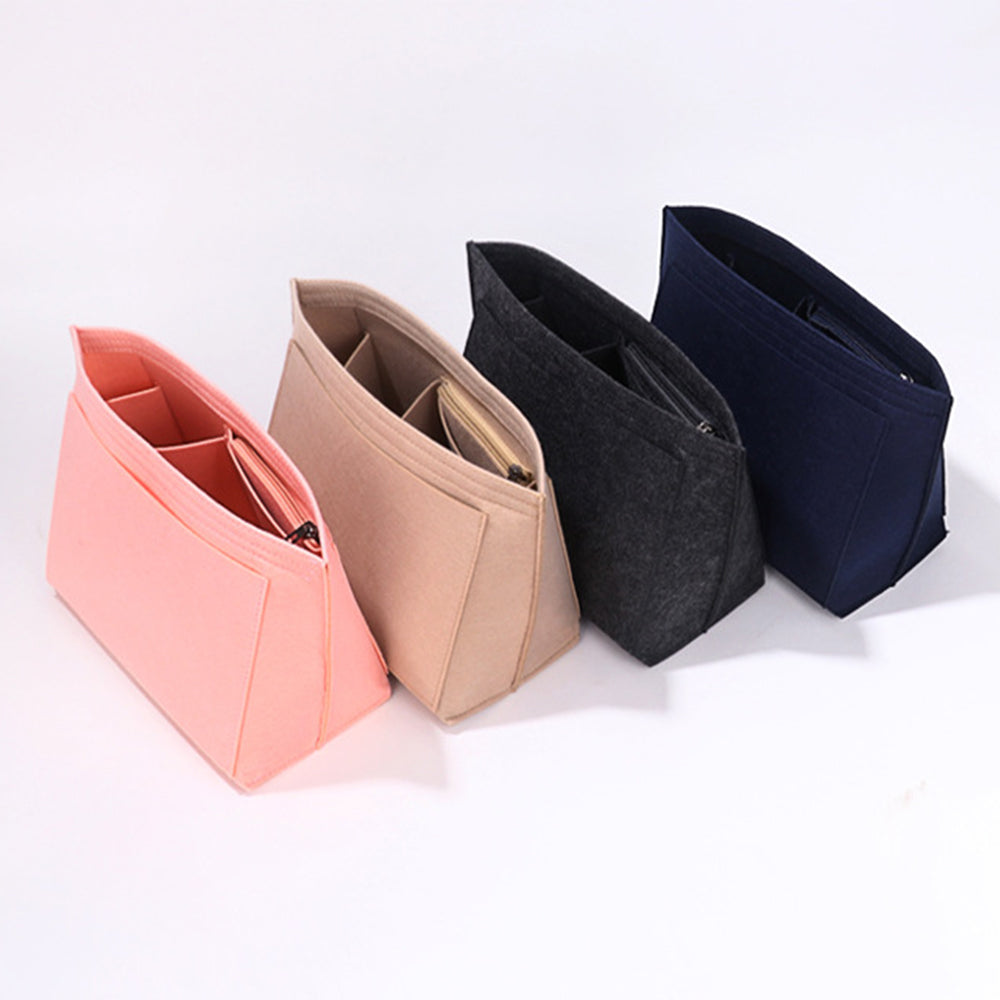 Felt Purse Organizer Insert Handbag Tote Bag Organizer Liner Shaper Insert Bag
