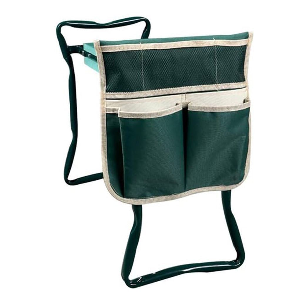 Garden Kneeler And Seat Heavy Duty Foldable Gardening Stool Kneeling Bench