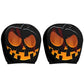 2 Pack Horror Face Car Headrest Covers for Halloween Parties and Pranks