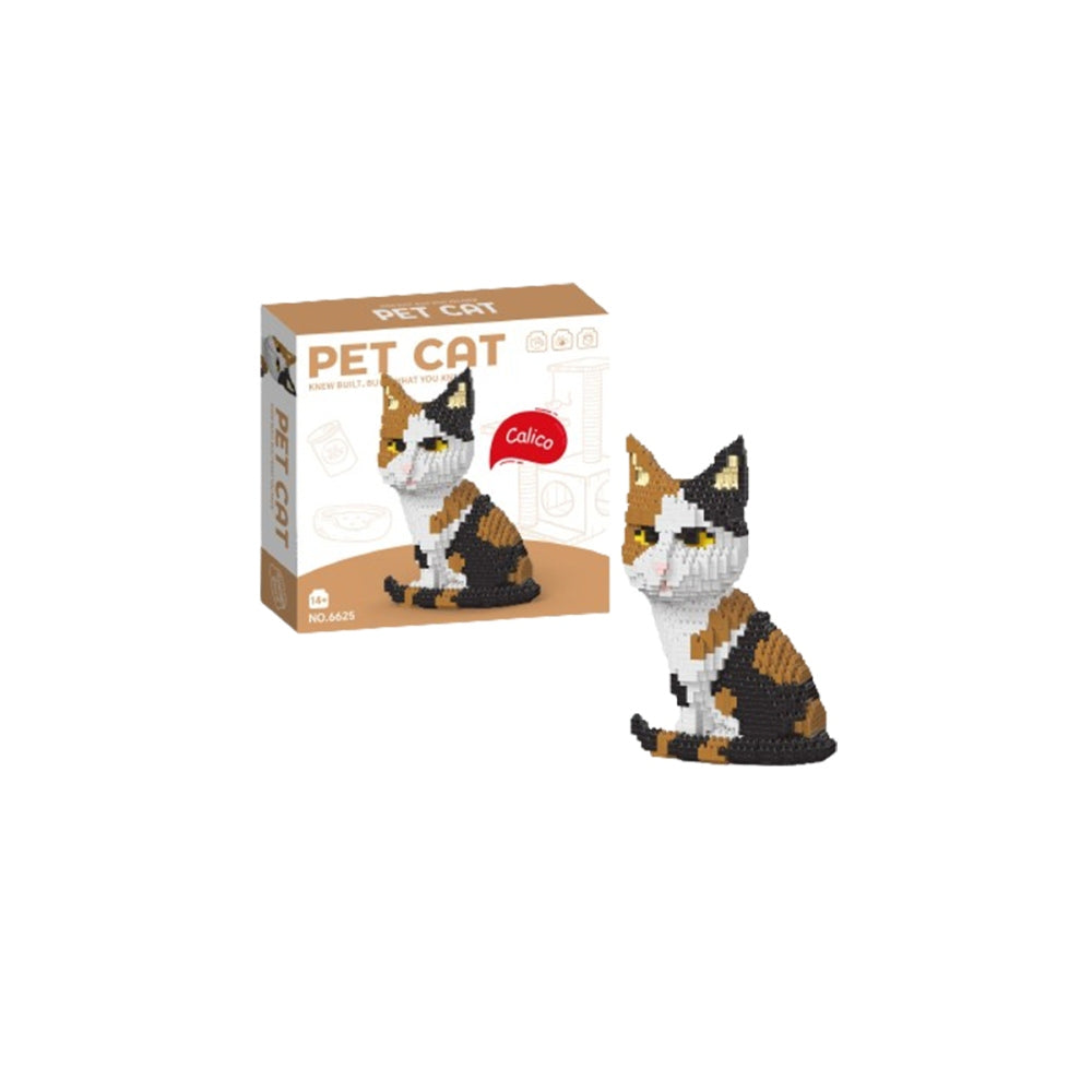 Cat Building Block Model Set