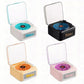 Record Player Shaped Bluetooth Speaker White Noise Projection Lamp