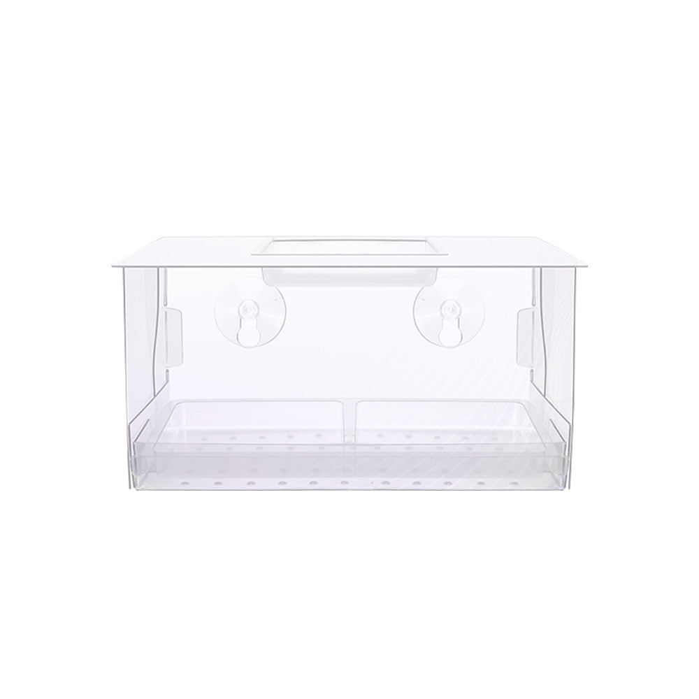 Clear Acrylic Window Bird Feeder Foldable Bird Feeder Box for Indoor Outdoor