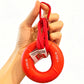 Silicone Grip Strength Ring Hand Exerciser Stress Relief Keychain