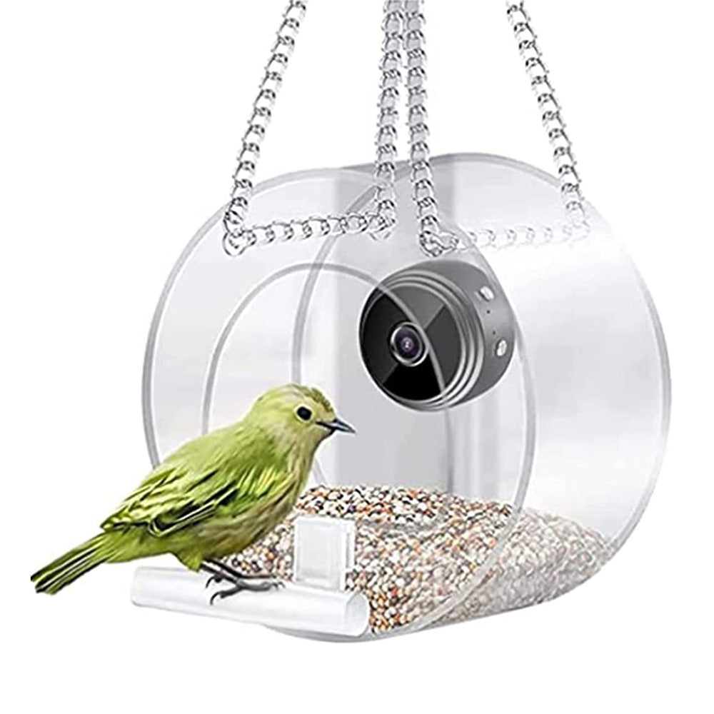 Smart Bird Feeder with 1080P WiFi Connection Camera for Closeup Shots