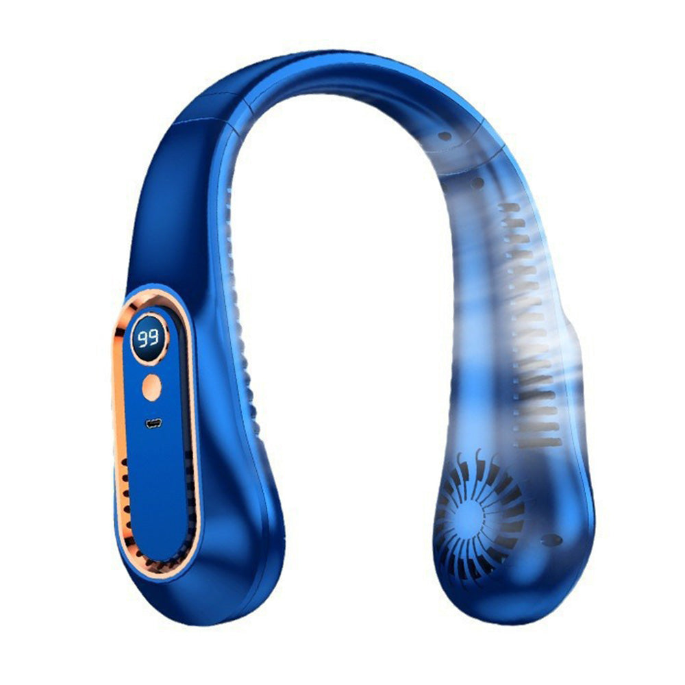 Up Down Airflow Neck Fan USB Neck Air Conditioner Personal Fan