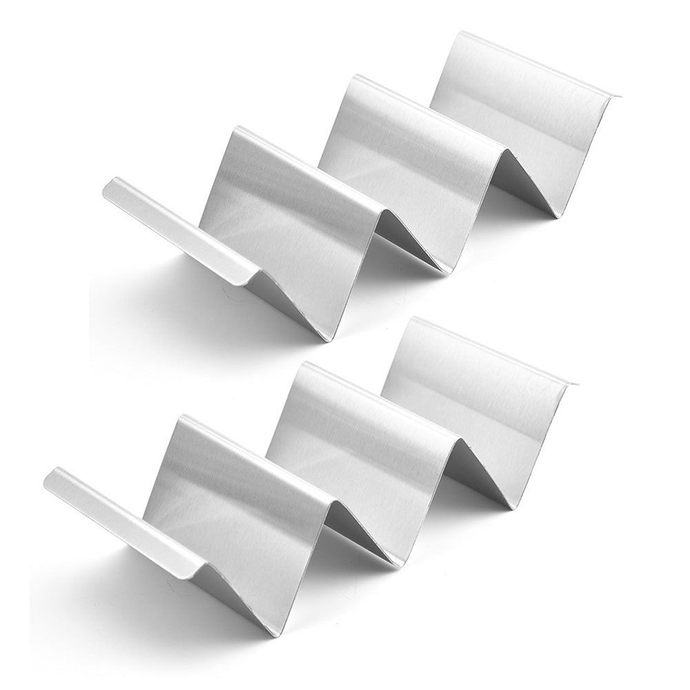 2Pcs Stainless Steel Taco Stand Rack Oven Safe Taco Holder for Baking
