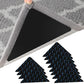 2X12 Pcs Non-Slip Rug Grippers for Hardwood Tile & Marble Floors Carpet Corner Holders