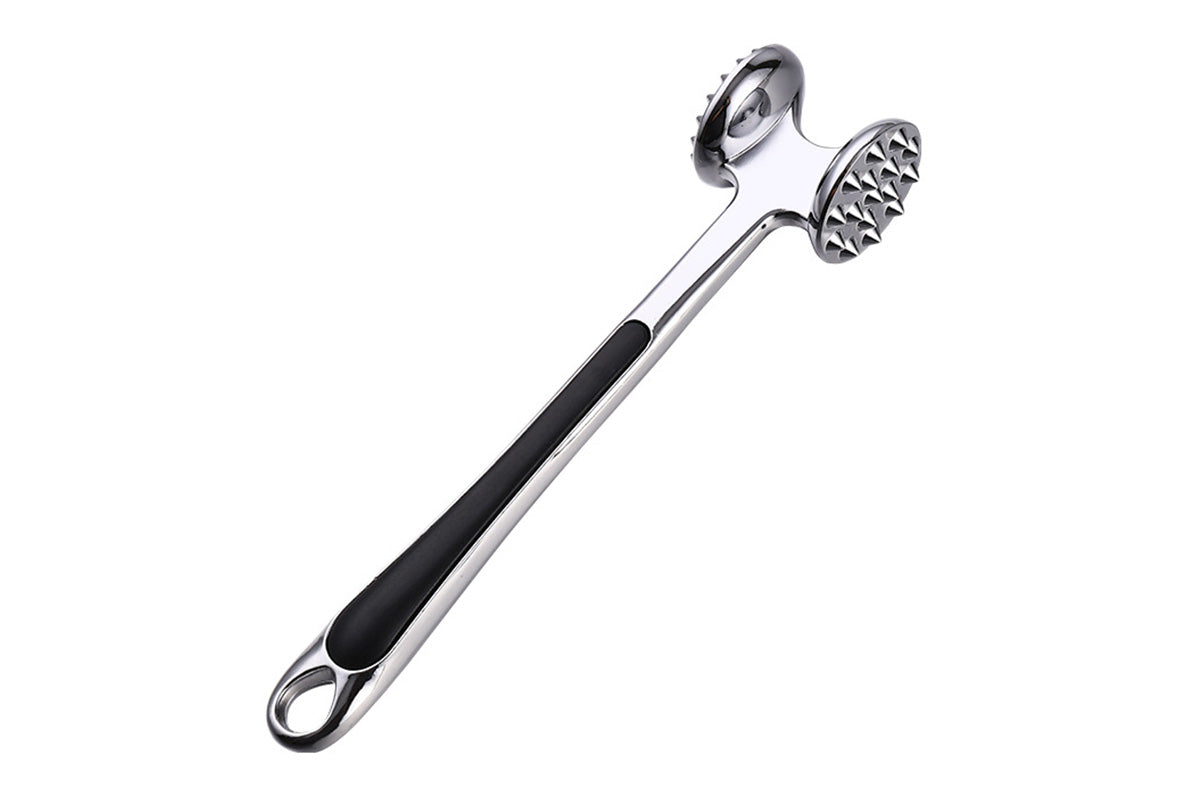 Meat Tenderizer Mallet Dual Sided Meat Hammer Chicken Pounder for Steak and Beef