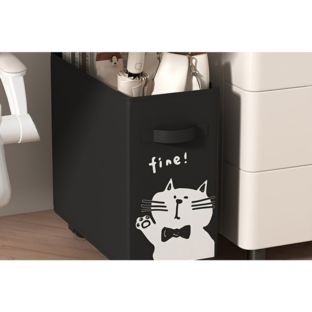 Under Desk Rolling Storage Cart Office Organizer Under Desk Utility Cart