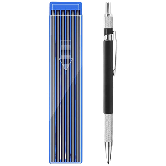 2mm 2B Lead Holder Pen Automatic Mechanical Drafting Drawing Pencil Art Tool with 12 Refills