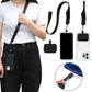 Universal Mobile Phone Lanyard Crossbody Hanging Neck Strap Spacer Anti-lost Rope