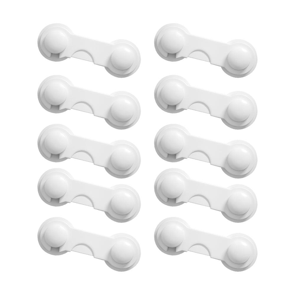 10Pcs Self-adhesive Cabinet Locks