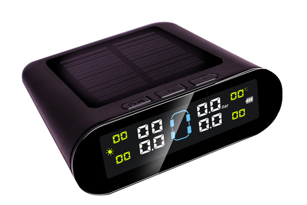 Solar Powered Wireless Tire Pressure Monitoring System