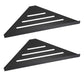 2Pcs Stainless Steel Corner Shelf Heavy Duty for Bathroom Shower