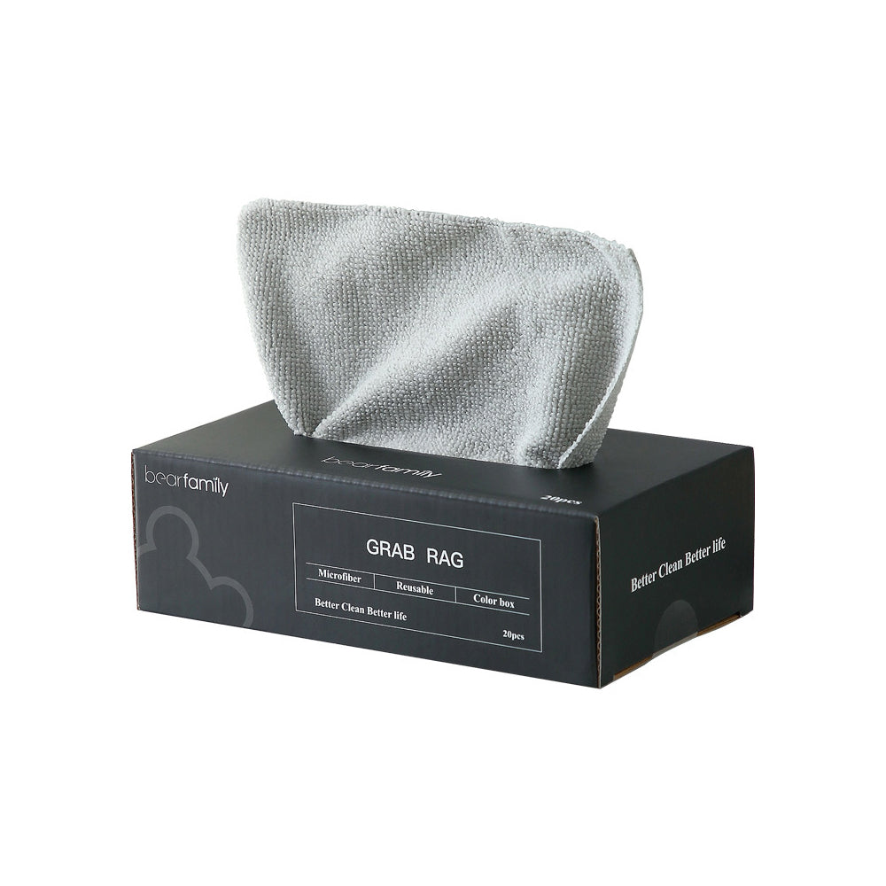 20Pcs Washable Microfiber Kitchen Cleaning Cloth for Home in a Box