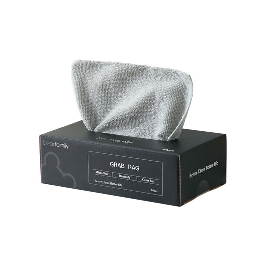 20Pcs Washable Microfiber Kitchen Cleaning Cloth for Home in a Box