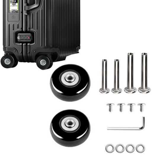 Travel Luggage Suitcase Replacement Wheels Axles Repair Kit