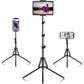 1.6M Tablet Floor Stand Tripod Height Adjustable Floor Stand Holder With Case
