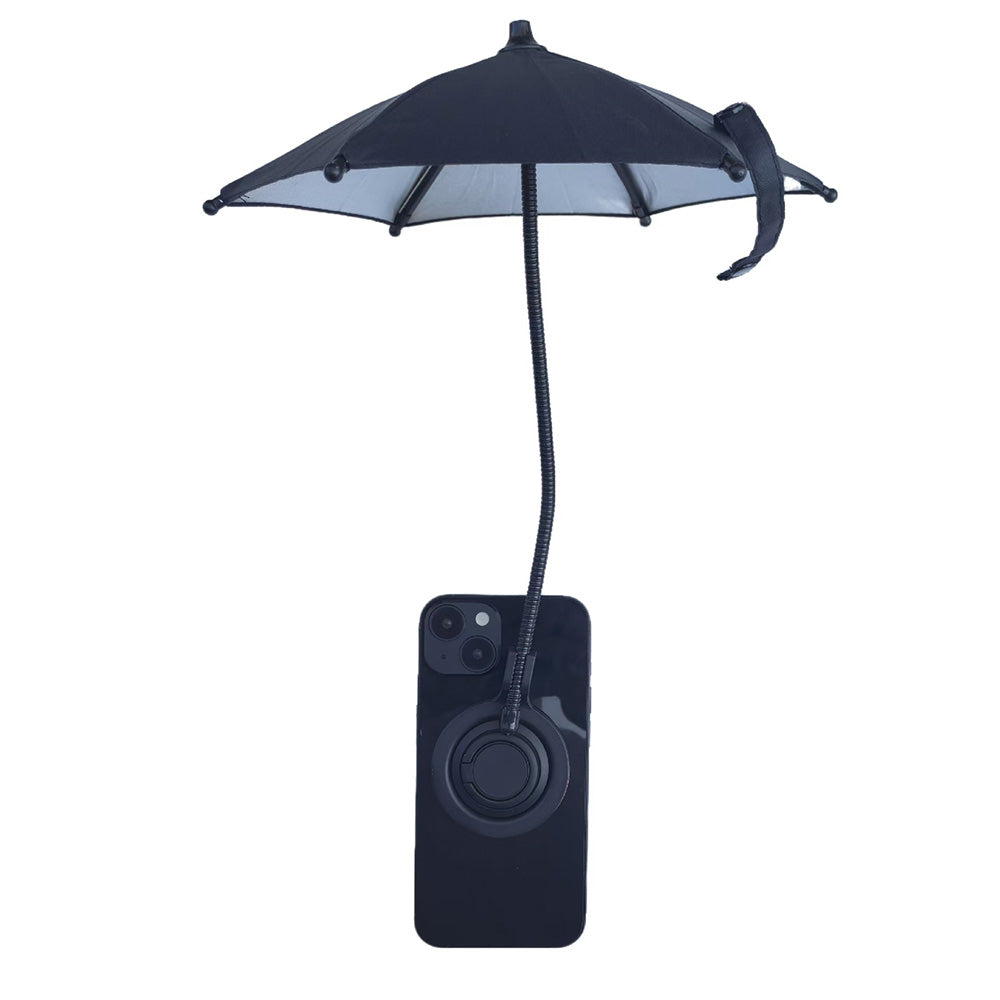 Universal Phone Umbrella for Sun Adjustable Smartphone Umbrella Stand for Outdoor