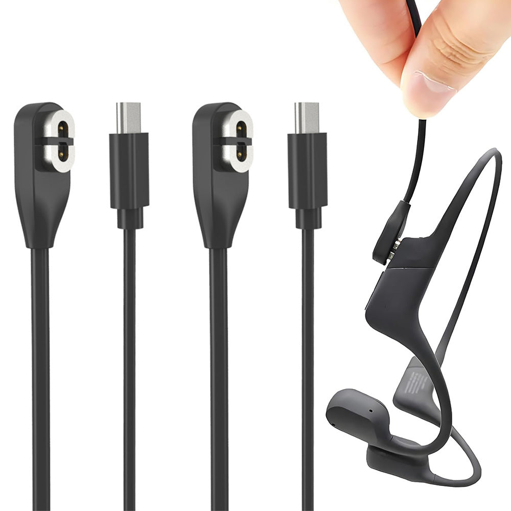 2 Pack Type C Charging Cables Compatible with AfterShokz OpenRun Headphones