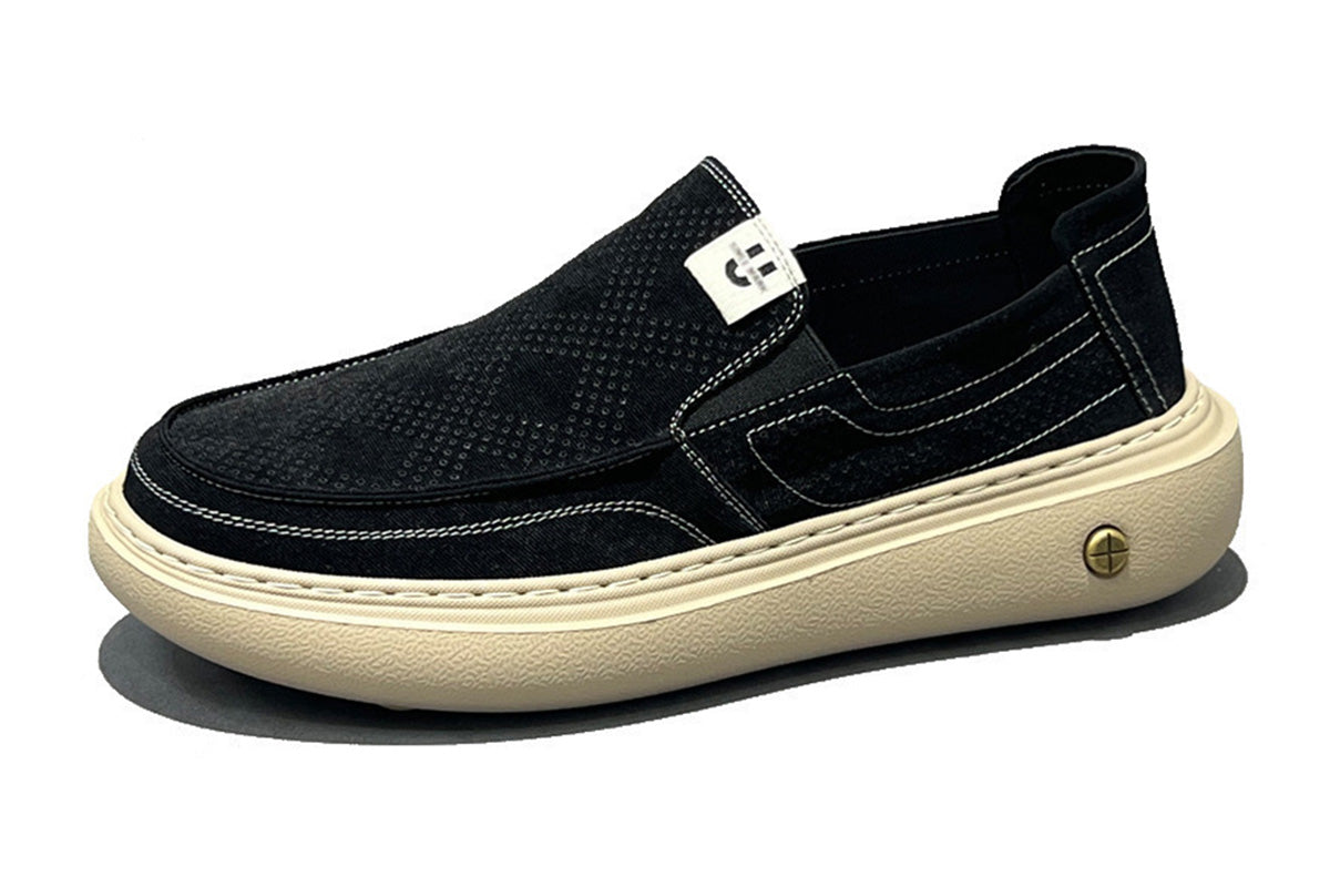 Men Breathable Hollow Slip-on Loafers Casual Shoes