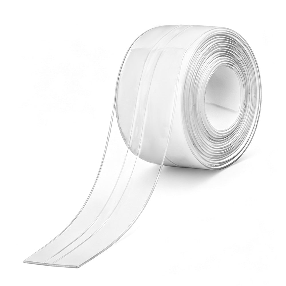 PVC Self-Adhesive Sealing Strip Water-Resistant Oil-Proof Caulk Tape for Kitchen Sink Toilet