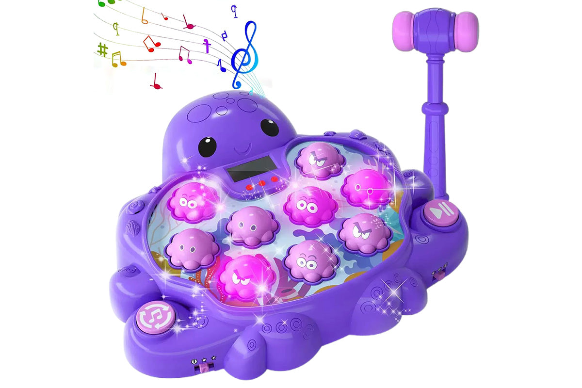 Whack a Octopus Game with Lights and Sounds for Girl Boy Toys